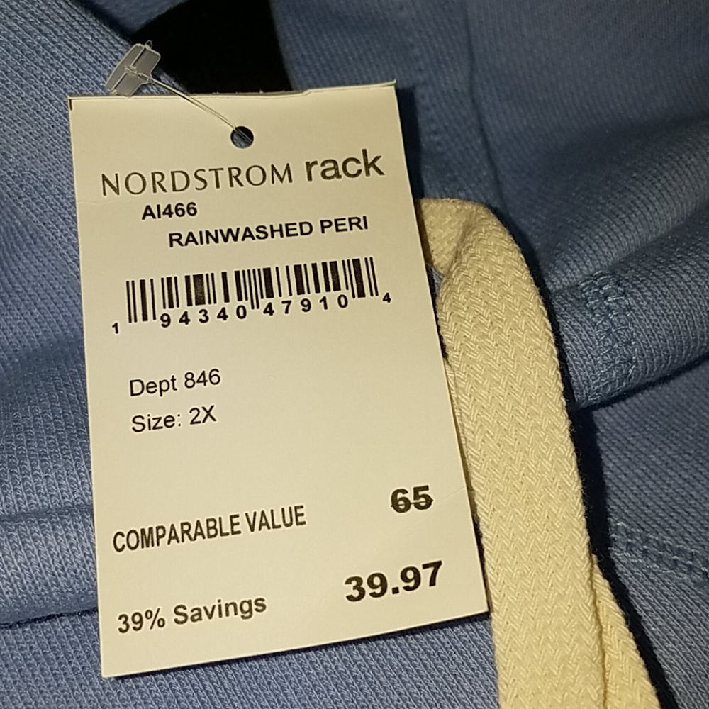 BNWT Madewell Bubble Sleeve Hoodie Sz 2X, 3X - Picture 4 of 6